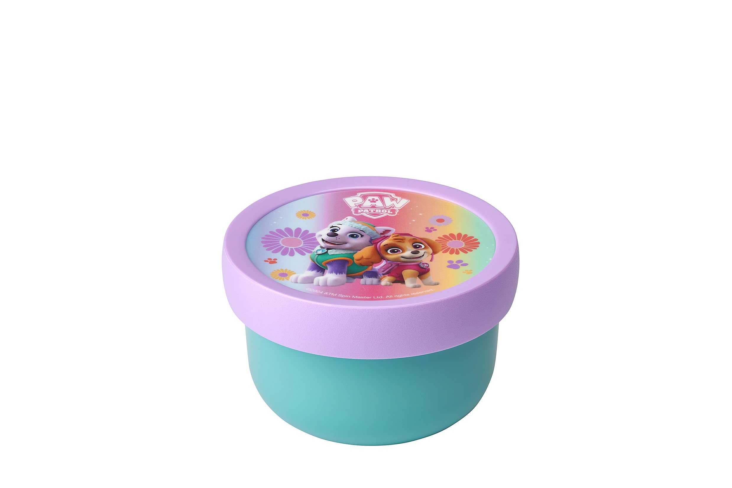 Mepal – Fruitbox Campus - Snack Box for Kids - Dishwasher and Microwave Safe - BPA Free - 300 ml - Paw Patrol Girls