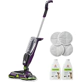 BISSELL Spinwave Cordless Pet Spin Mop, 18V Hard Floor Cleaner, 23157 | Reusable washable pads; pet stain removal; 18V for sealed wood, tile &amp; laminate floors; cordless