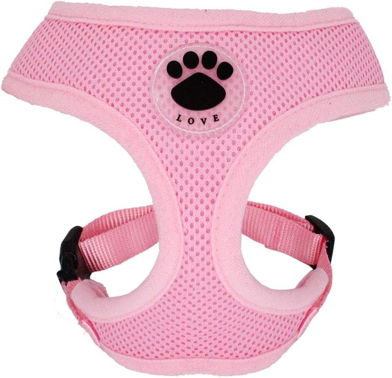 WONDERPUP Soft Mesh Dog Harness No Pull Walking Comfort Padded Vest Harnesses Adjustable Pink XS  Pawtitas Reflective Step in Dog Harness or Reflective Vest Harness, Comfort Control, Training Walking of Your Puppy / Dog Extra Small Dog Harness XS Purple Orchid Dog Harness  Cute Small Dog Harness, Ladies Polka Dots Dog Vest Harness Set with Pink Leash and Bowknot Collar, 3 in 1 Girl Style Vest Harness Set for Puppy and Cat (S (Chest: 10 - 12"), Pink)  Charmsong Reflective Dog Harness Basic Plaid Soft Chest Vest for Kitties Puppy Small Pets 150cm Leash with Easy Control Handle XXS  Pawtitas Dog Vest Harness Made with Breathable Air Mesh | All Weather Vest Harness for Extra Extra Small Puppies and Cats with Quick-Release Buckle - Extra Extra Small Teal Mesh Dog Harness