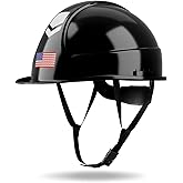 DS-SMAAT Reflective Safety Hard Hat with Visor,Vented Protection Construction Hard Hat,ANSI Z89.1& OSHA Approved Safety Helmet