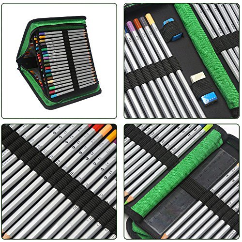 Carrying Cases Travel Portable Colored Pencil Holder for Artist