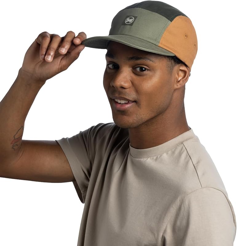 ® | Casquette 5 Panel Venture, Flexible, UPF 50, Léger, Confortable, Lavable, Petits explorateurs, Adulte, Taille Unique Vert