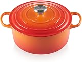 Le Creuset Signature Enamelled Cast Iron Round Casserole 26 cm Volcanic