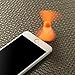 Pandawell 8-pin Lighting Mobile Phone Fan Portable Dock Cool Cooler Rotating Fan for Apple iPhone 6S / 6S Plus / iPhone 6 / 6 Plus / iPhone SE / 5S - Orange