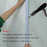 Zayejod 5M PVC Inside Outside Corner Trim Self-Adhesive Vinyl Moulding 3cm view 3