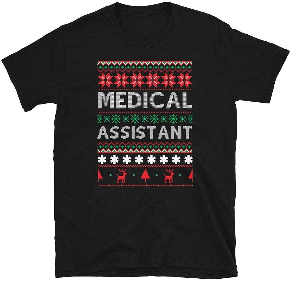 AUCAR Shirt Medical Assistant Ugly Christmas Sweater Gíft