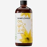 Organic Sunflower Oil Cold Pressed - Sunflower Seed Oil Unrefined Sun Flower Pure Unrefined