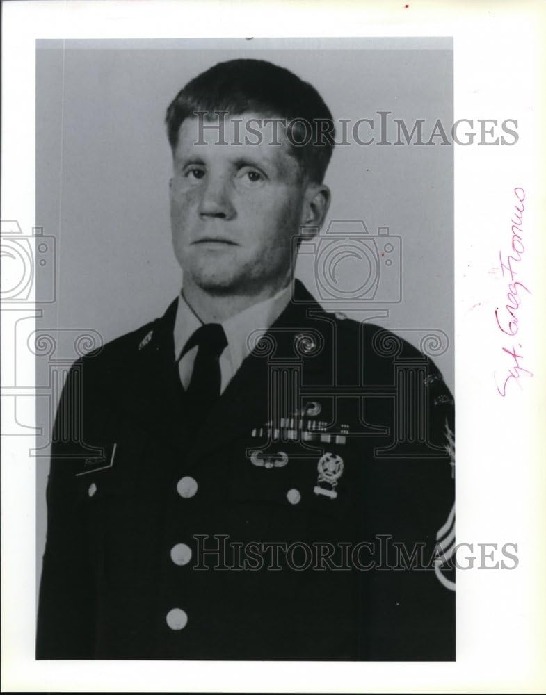 Historic Images - 1994 Press Photo SGT. Greg Fronius - ora27850