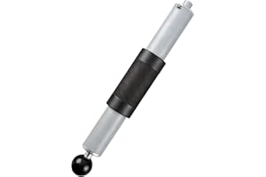Aluminium Injector (170ml / 6oz) for Soft Plastic Fishing Lure Molds with Locking Nozzle (5/8"), DIY Soft Lure Making Tool
