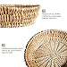 NUTRIUPS Natural Handmade Bread Basket for Serving,11.8inch Round Bread Basket,Wicker Fruit Basket