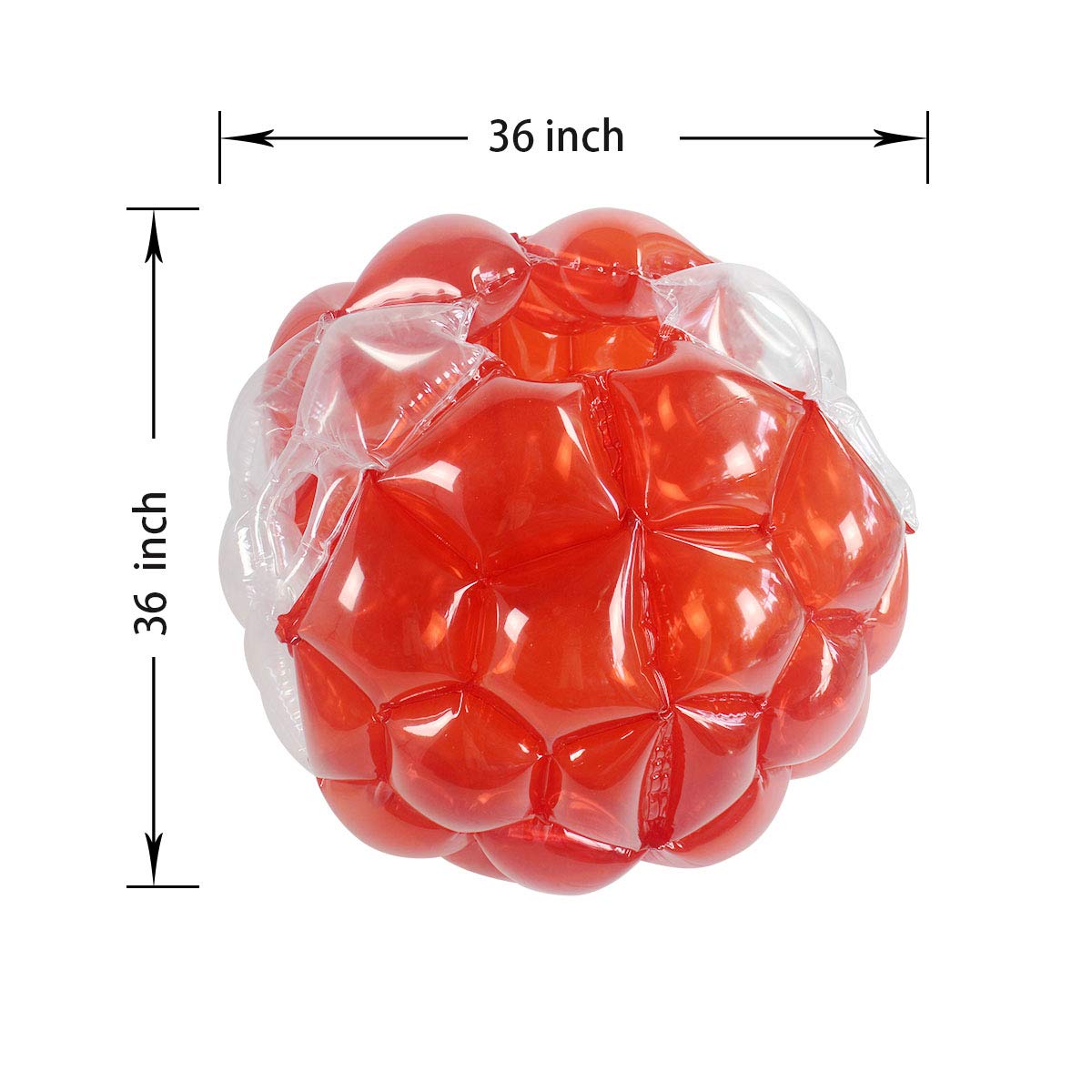 Inflatable Body Bubble Ball Sumo Bumper Bopper Toys Sunshinemall 1 Pc Bumper Balls 1pcs Zjq Red Clean 47inch Heavy Duty Durable Pvc Vinyl Kids Adults Physical Outdoor Active Play Toys Games Inflatable