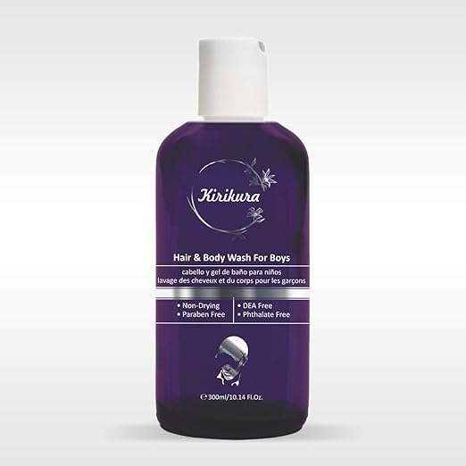 KIRIKURA 2 in 1 Hair and Body Shower wash for Men with Anti bacterial Power 300 gm