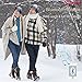 Bluetooth Hat,Qshell Rechargeable Audio Beanie Fashional Double Knit Skully Cap with Wireless Stereo Headphone Headset Earphone Speakerphone Mic for Sports Skating Hiking Camping Christmas Gift-Blue