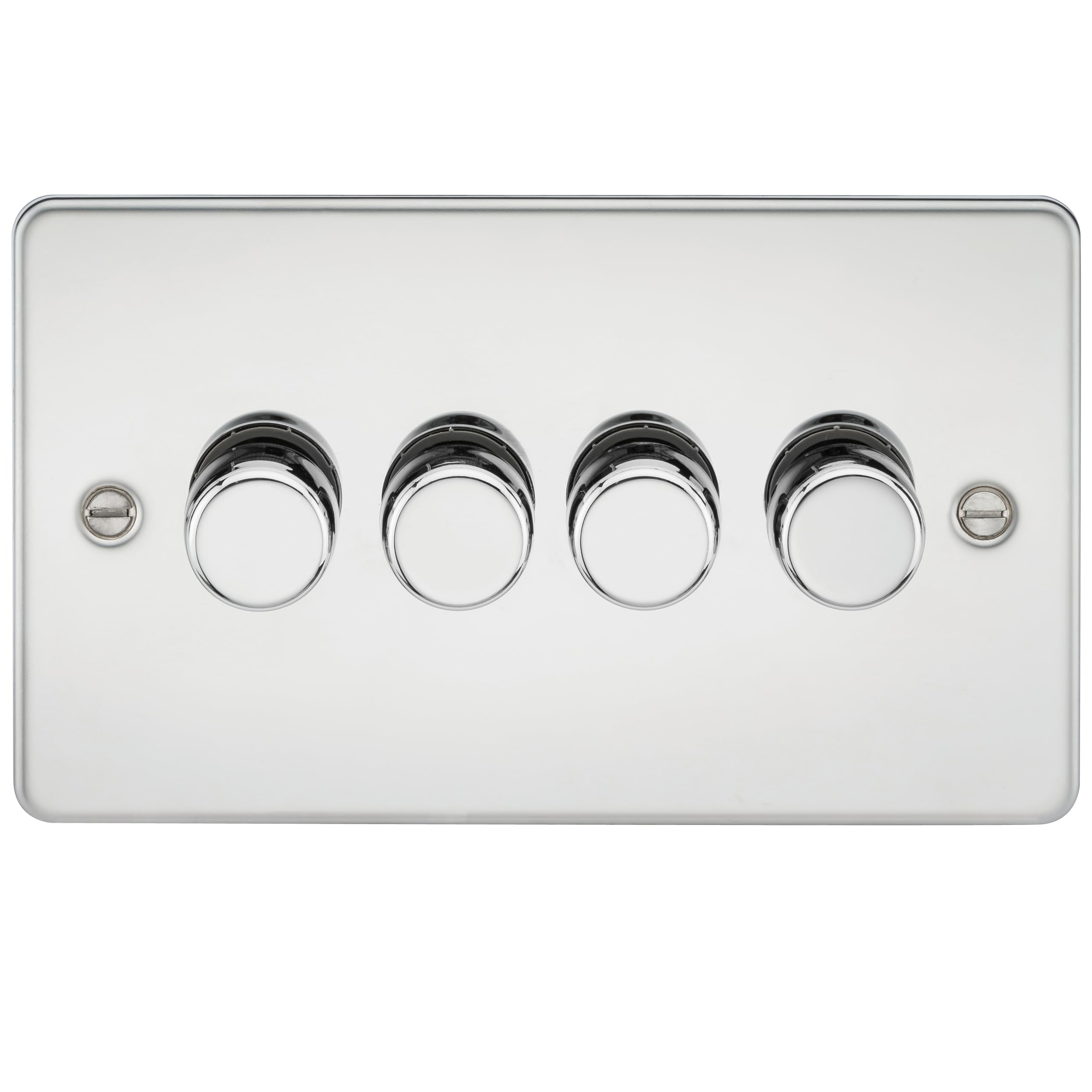 4G 2-way 10-200W (5-150W LED) Intelligent dimmer - Polished Chrome — image 1