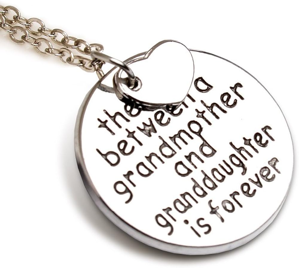 Grandma Pendant Necklace “The love between a grandmother and