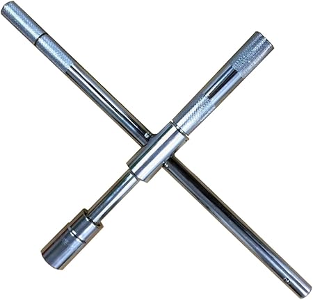 Amazon Co Jp 回してもブレない 分解式 高速回転 十字レンチ 空転 フリーグリップ 分解 収納 コンパクト スムーズ 回転 早回し スピーディーにタイヤ交換 車 バイク