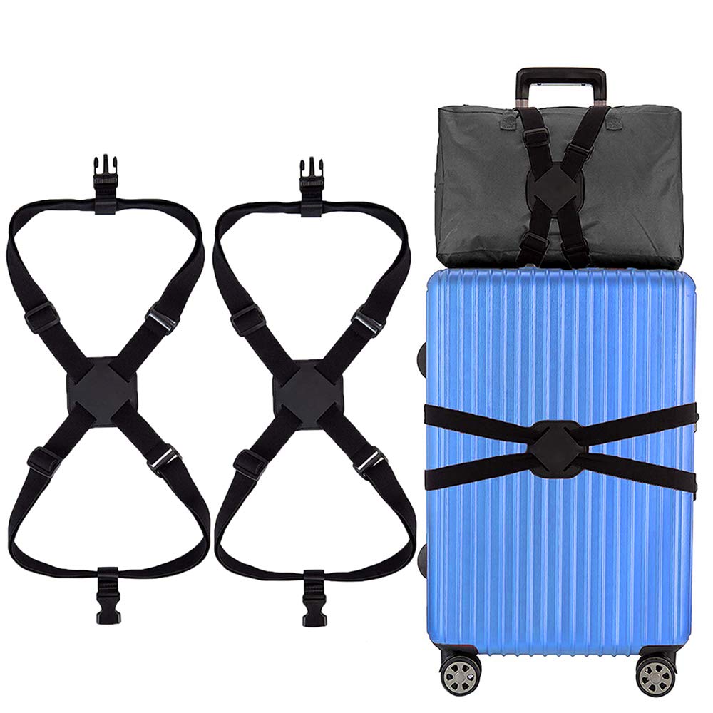 Buy Luggage Straps, 2 Pack Suitcase 