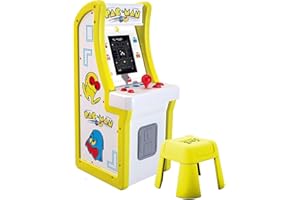 Arcade1Up Jr. Pac-Man Arcade with Stool