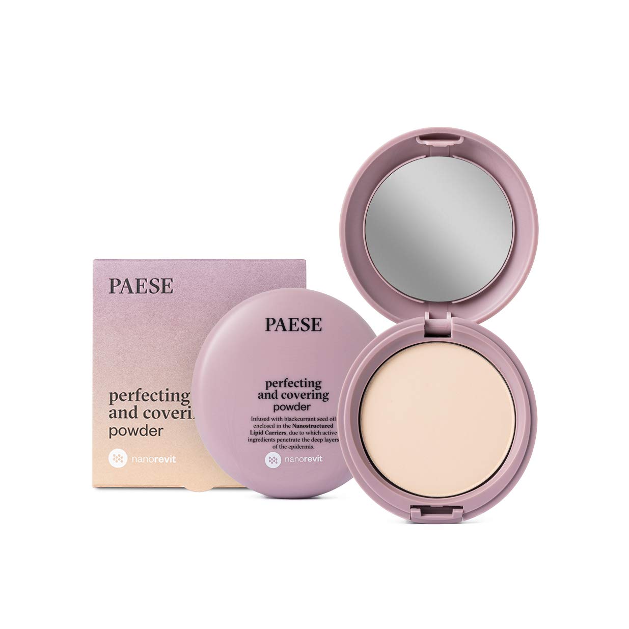 Paese Nanorevit Perfection and Top Powder Embellishment and Top Powder 02 Porcelain 9 g