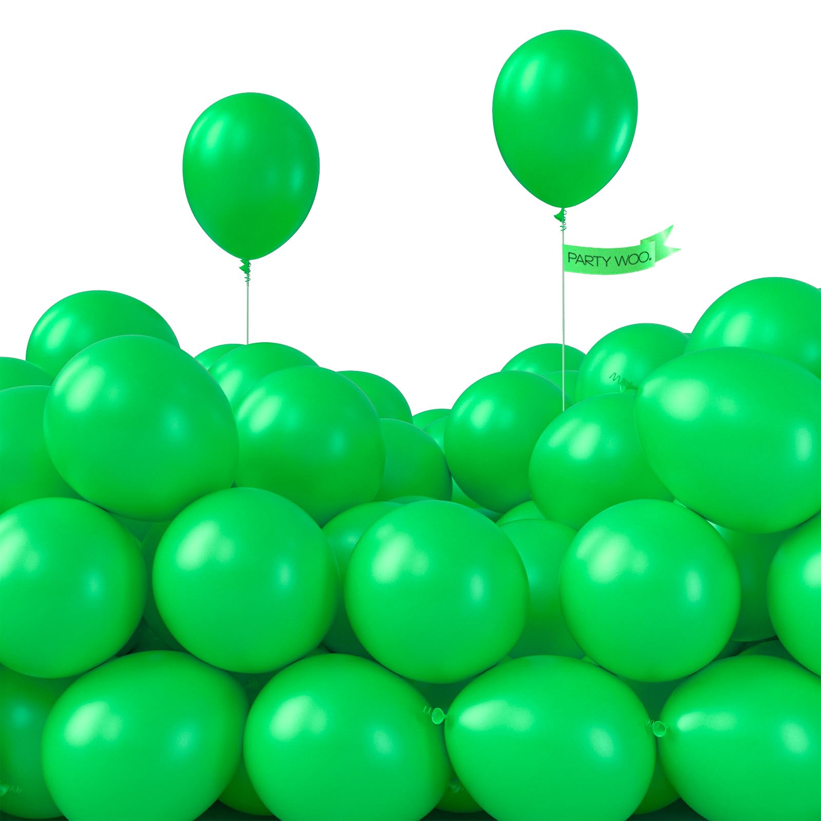 Photo 1 of PartyWoo Green Balloons 50pcs 5 Inch Green Latex Helium Balloons for Birthday Baby Shower Graduation Engagement Wedding Dinosaur Jungle Golf Football Baseball Theme Party Decorations Green-Y24