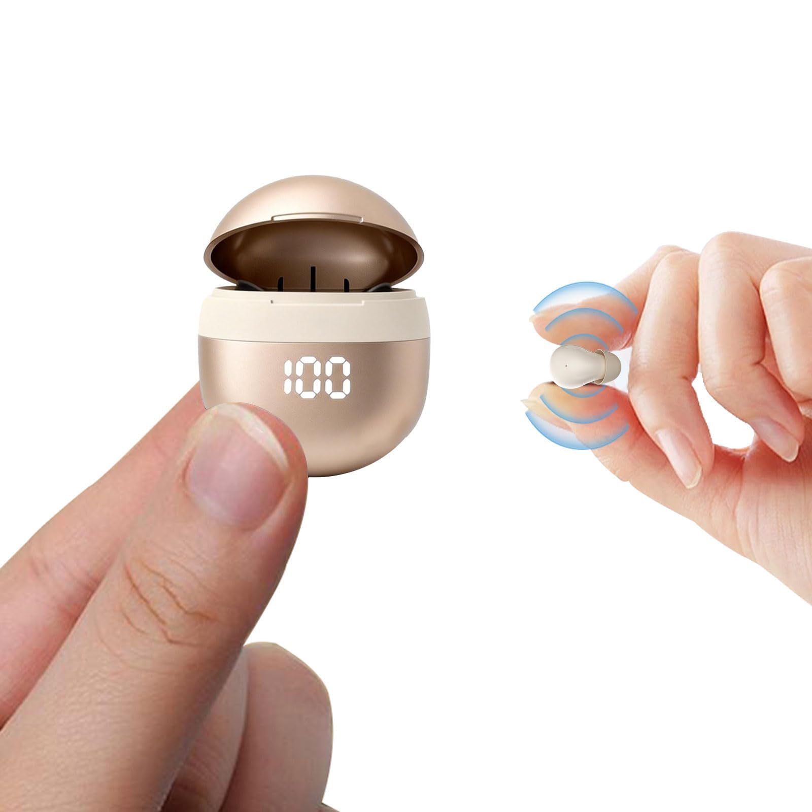 Yihou Invisible Small Mini Sleep Earbuds Headphones Wireless Bluetooth Comfortable Tiny Sleeping Smallest Low Profile Micro Discreet Hidden Kids Earbuds Ear Buds for Small Ear Canals Women Work