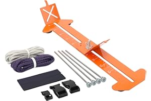 Catcan 2 in 1 Paracord Bracelet Making Kit, Paracord Jigs and Tools, Adjustable Length DIY Craft Monkey Fist Jig Tools 4" to 13" with Free Cord and Buckles