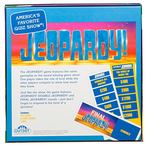 Outset Media - Jeopardy Deluxe Edition - America's Favorite Quiz Show