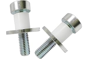 APRT 2PCS 38420 Door Striker Bolts 9601750 Compatible with 1971-1991 Chevy Chevrolet GMC 1971-1976 Cadillac Oldsmobile Pontiac Buick