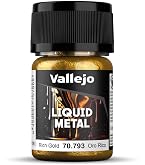 Vallejo Metal Color 77706 White Aluminium – 32 Ml, Wasserbasierte Metallfarbe Für Airbrush & Modellbau