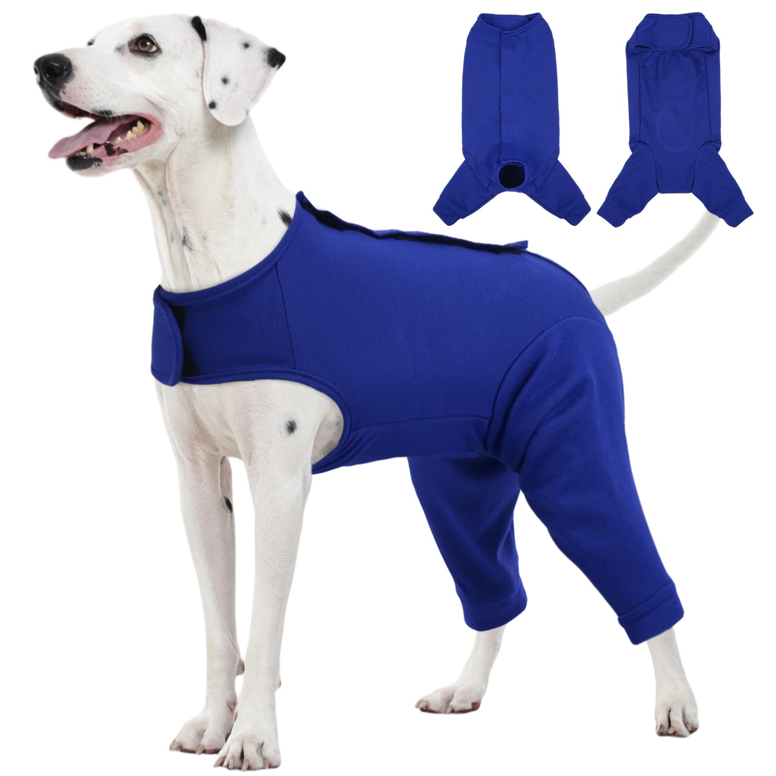 Photo 1 of Kuoser Dog Surgery Suit for Back Legs, Dog Rear Leg Sleeve to Stop Licking, Female Spay Recovery Suit for Dogs After Surgery, Pet Puppy Surgical Onesie for Abdomen Wounds Skin Disease