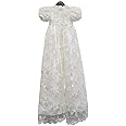 Abaowedding® Lace Christening Gowns Baby Baptism Dress Newborn Baby Dress