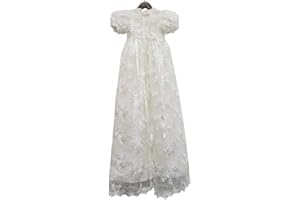Abaowedding® Lace Christening Gowns Baby Baptism Dress Newborn Baby Dress