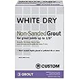 Custom Building Product WDG5 5 lb Non-Sanded White Tile Grout