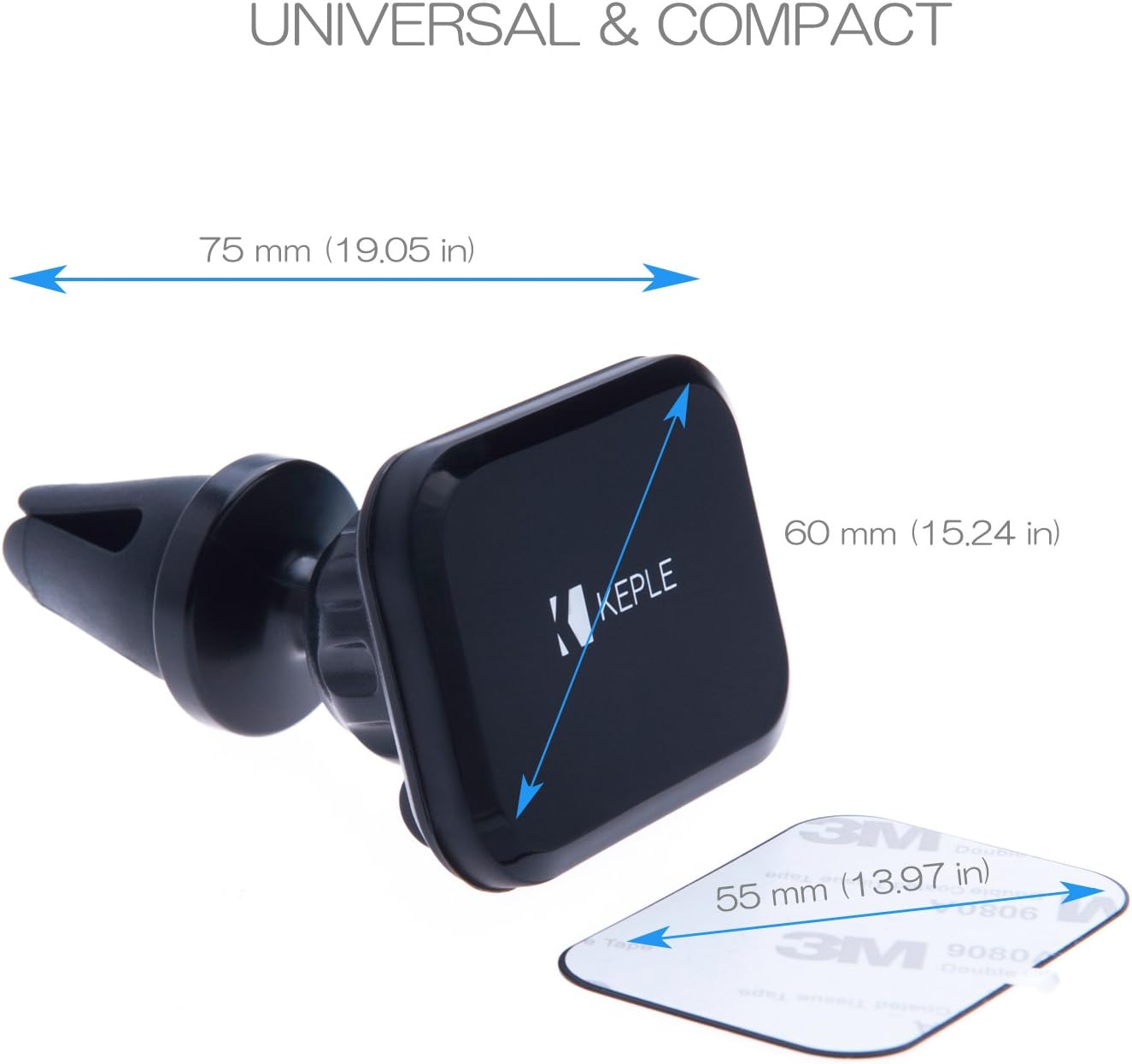 Keple Magnetic Car Air Vent Phone Holder, Magnetic Air Vent - Image 4