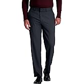 Haggar Mens Premium Comfort Dress Pant-Straight Fit Flat Front (Regular and Big & Tall Sizes)