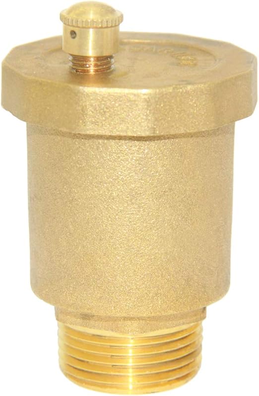Beduan Brass Automatic Air Vent Valve, G1/2" Male Thread Air Release