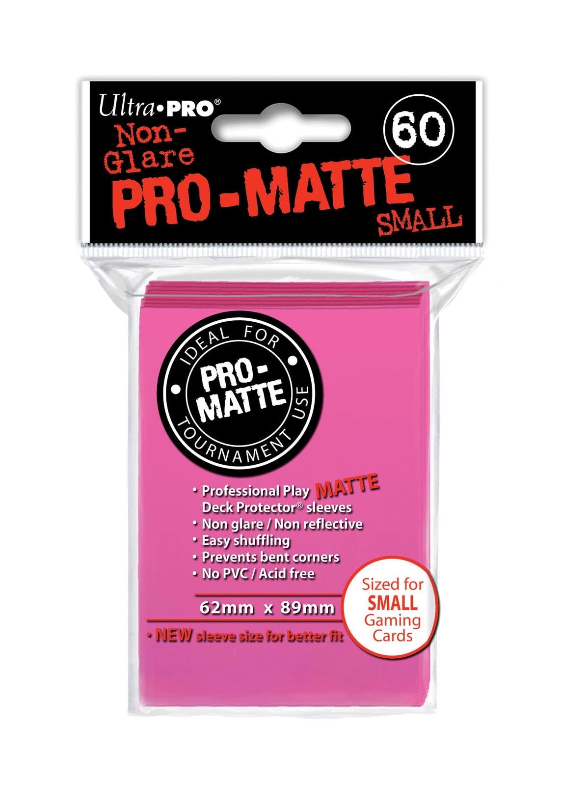 Ultra Pro 84148 "Pro Matte Small Sleeve (60-Piece)
