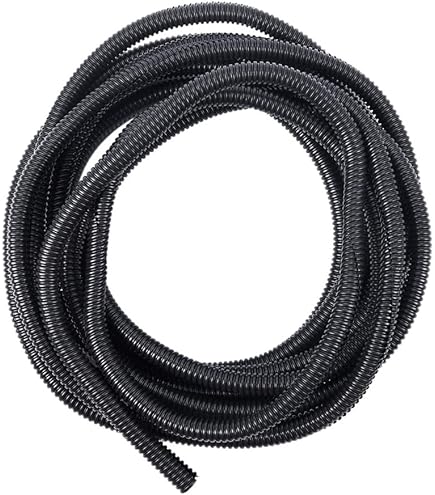 Manchon De Protection Pour Câbles - Nylon, Diamètre 0,8, Longueur 6,5 Pieds, Noir