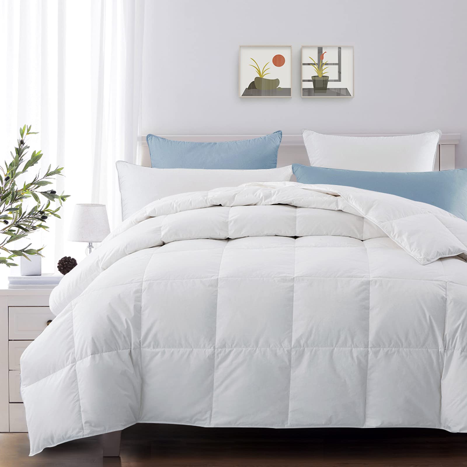 Light Warmth Box Stitched Duvet Insert 