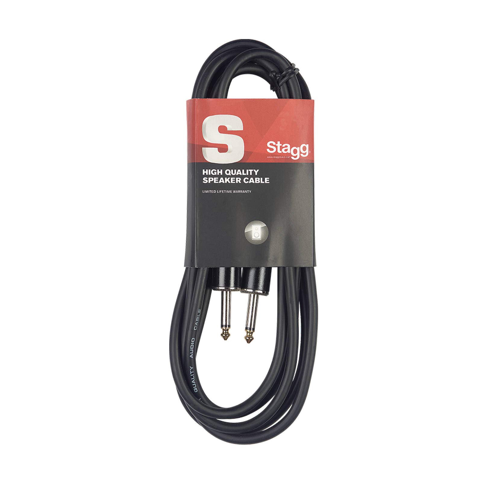 Stagg 1.5m S Series Jack to Jack Speaker Cable