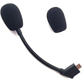 REEYEAR Mic Fits for Corsair Virtuoso RGB Premium/SE/XT Microphone,Noise Cancelling Replace Microphone Compatible with Corsair Virtuoso Wireless Gaming Headset