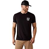 ARIAT Mens Stripe Patriotic Badge T-Shirt