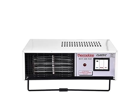 Thermoking Heat Convector Air Fan White Black Amazon In Home Kitchen