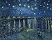 Wieco Art Starry Night Over the Rhone Canvas Prints Wall Art by Van Gogh Famous Oil Paintings Reproduction Extra Large Modern Gallery Wrapped Giclee Artwork Seascape Pictures for Bedroom Home Decor