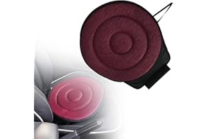 ZiTour 360° Rotating Seat Cushion, 2024 New Seat Cushion for Car Swivel Seat Cushion for Car for Elderly, Lightweight and Portable Rotating Car Seat Cushion for Office Car Home (Wine Red)