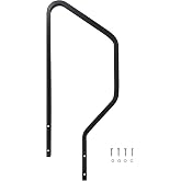 Myard Grooved Handrail for 4 Step Above 2nd Generation RV Entry Steps | Replacement for MORryde STP214-120H Recreational Vehicle