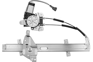 BDFHYK 741-637 Power Window Regulator with Motor Front Left for 1997-2005 Buick Century 1998-2002 Oldsmobile Intrigue 1997-2004 Buick Regal