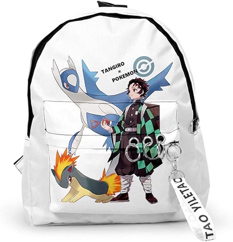 Amazon Coslive 鬼滅の刃 ポケモン コラボ バック リュックサック