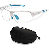 BLUE CUT Sports Safety Goggles Interchangeable Sun Lens Anti Fog UV Protection Indoor Outdoor Pickleball Cycling Basketball