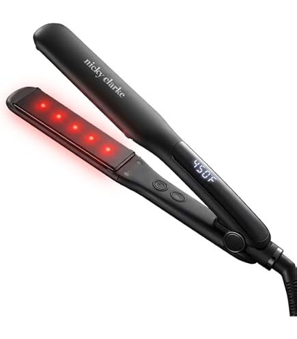 Amazon.com : Ultrasonic Infrared Hair Iron with Upgraded No Heat